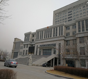 大庆市高新区法院一起民事案件的开庭