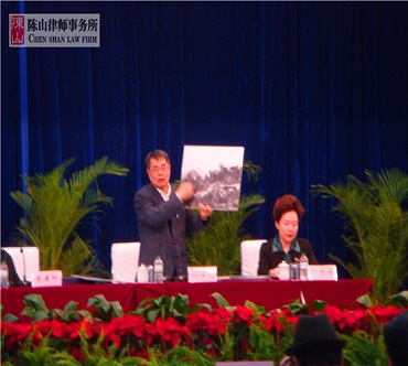 2010年5月14日在昆仑集团律师活动